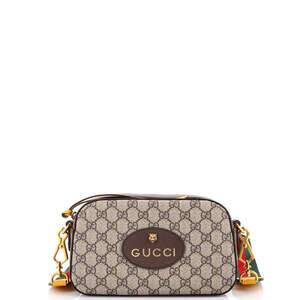 Gucci Neo Vintage Camera Messenger Bag GG Coated Canvas